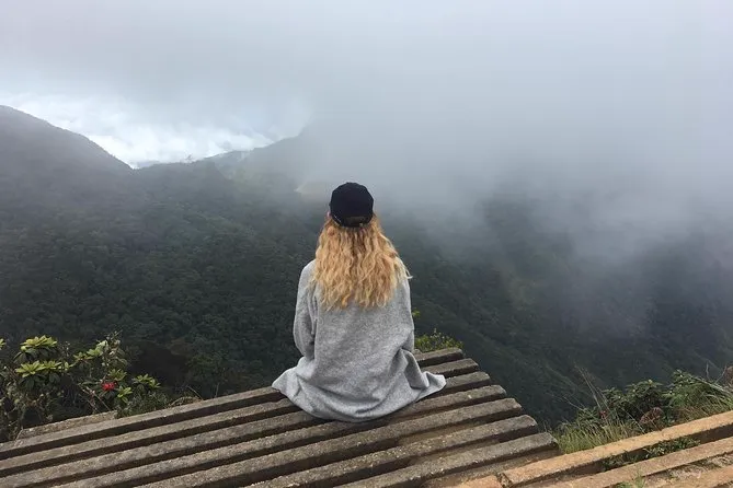 Misty highland plateau at Horton Plains National Park